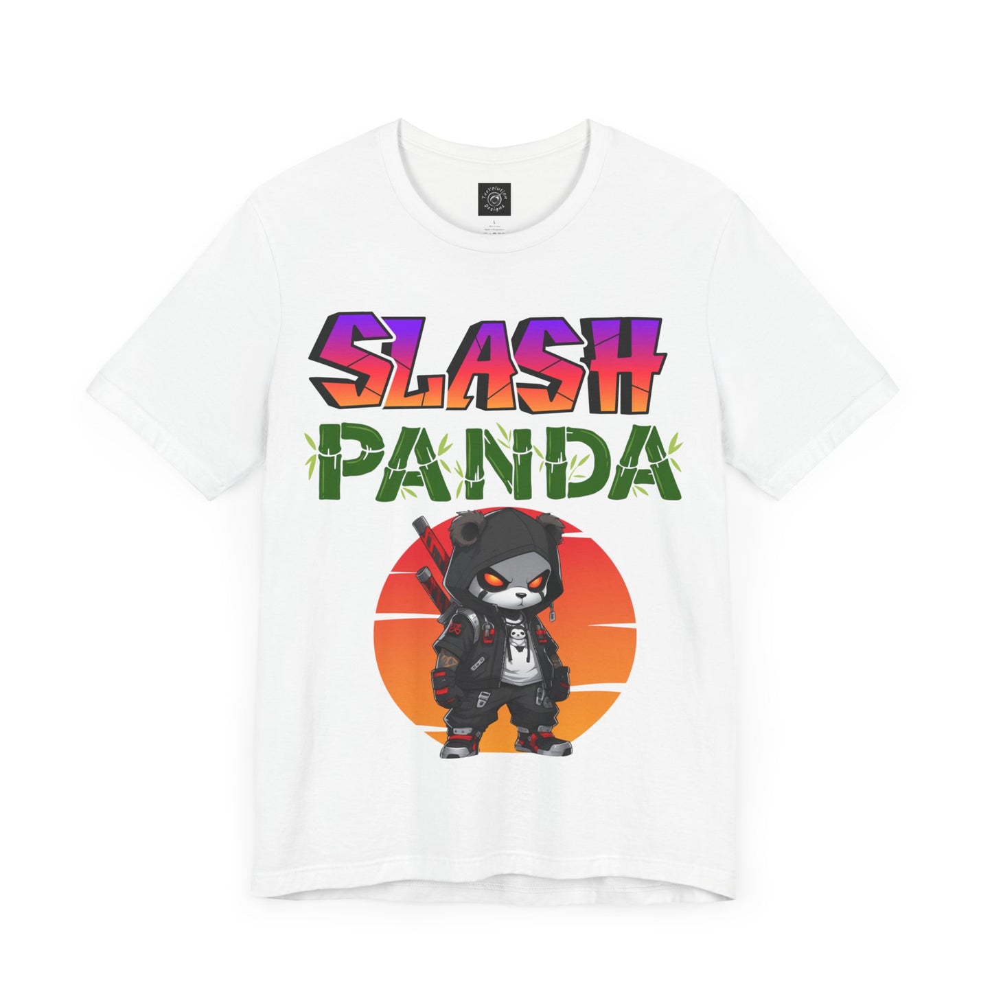 Slash Panda | Cute | Comic Book | Anime | Manga | Unisex | Men's | Women's | Tee | T-Shirt