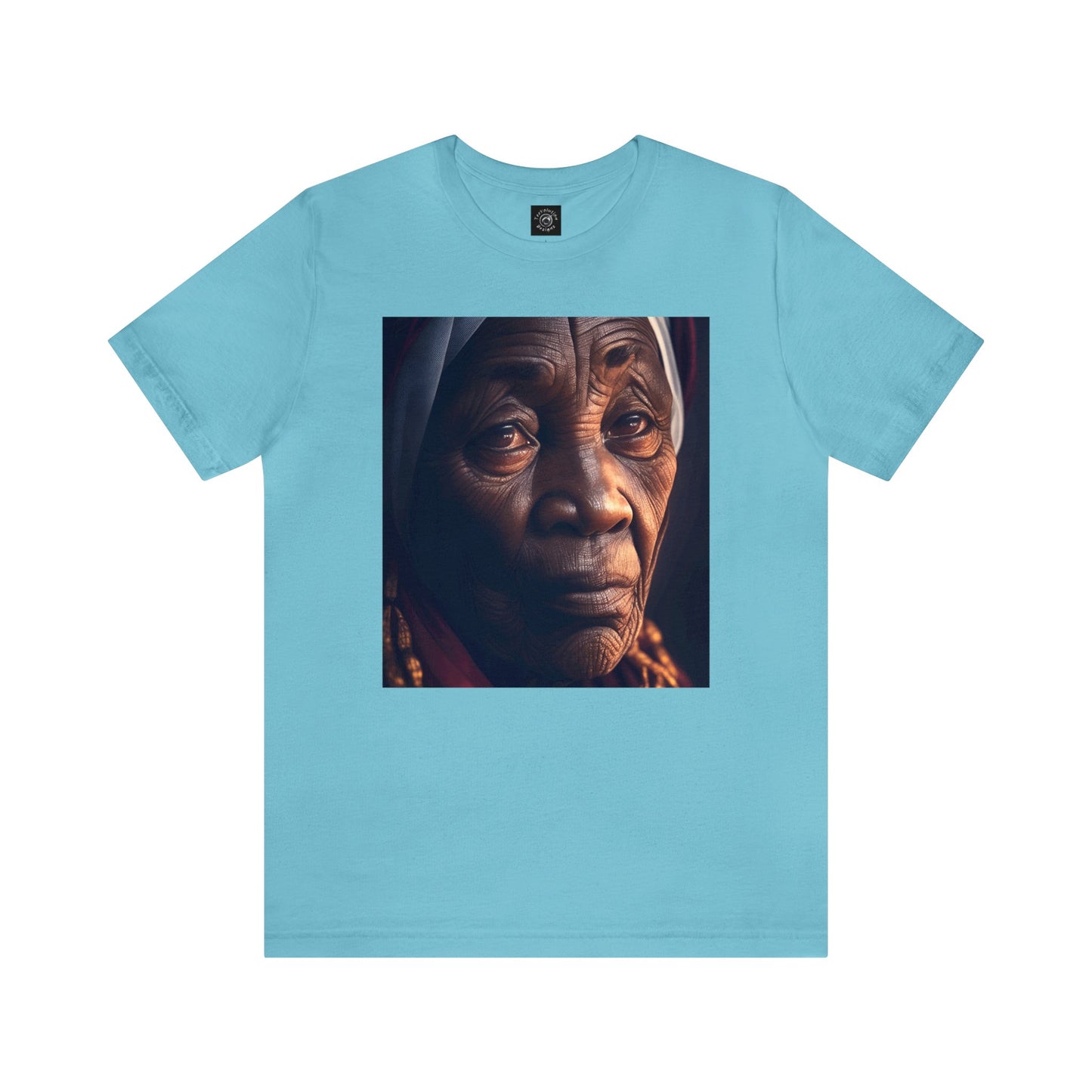 Wisdom's Face | African Woman | HD | Photorealistic | Unisex | Men's | Women's | Tee | T-Shirt