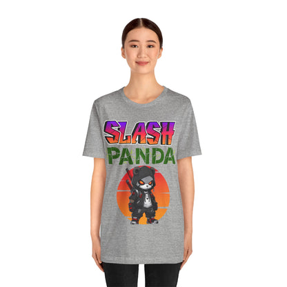 Slash Panda | Cute | Comic Book | Anime | Manga | Unisex | Men's | Women's | Tee | T-Shirt