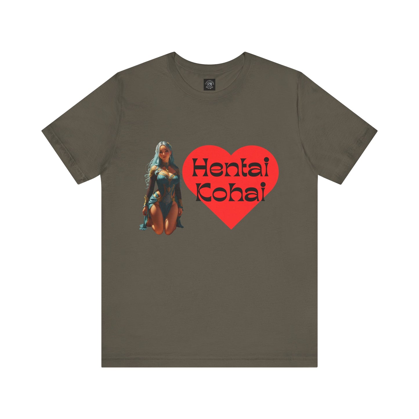 Hentai Kohai | Anime | CGI | Gamer | Fantasy Girl | Geek Gift | Unisex | Men's | Women's | Tee | T-Shirt