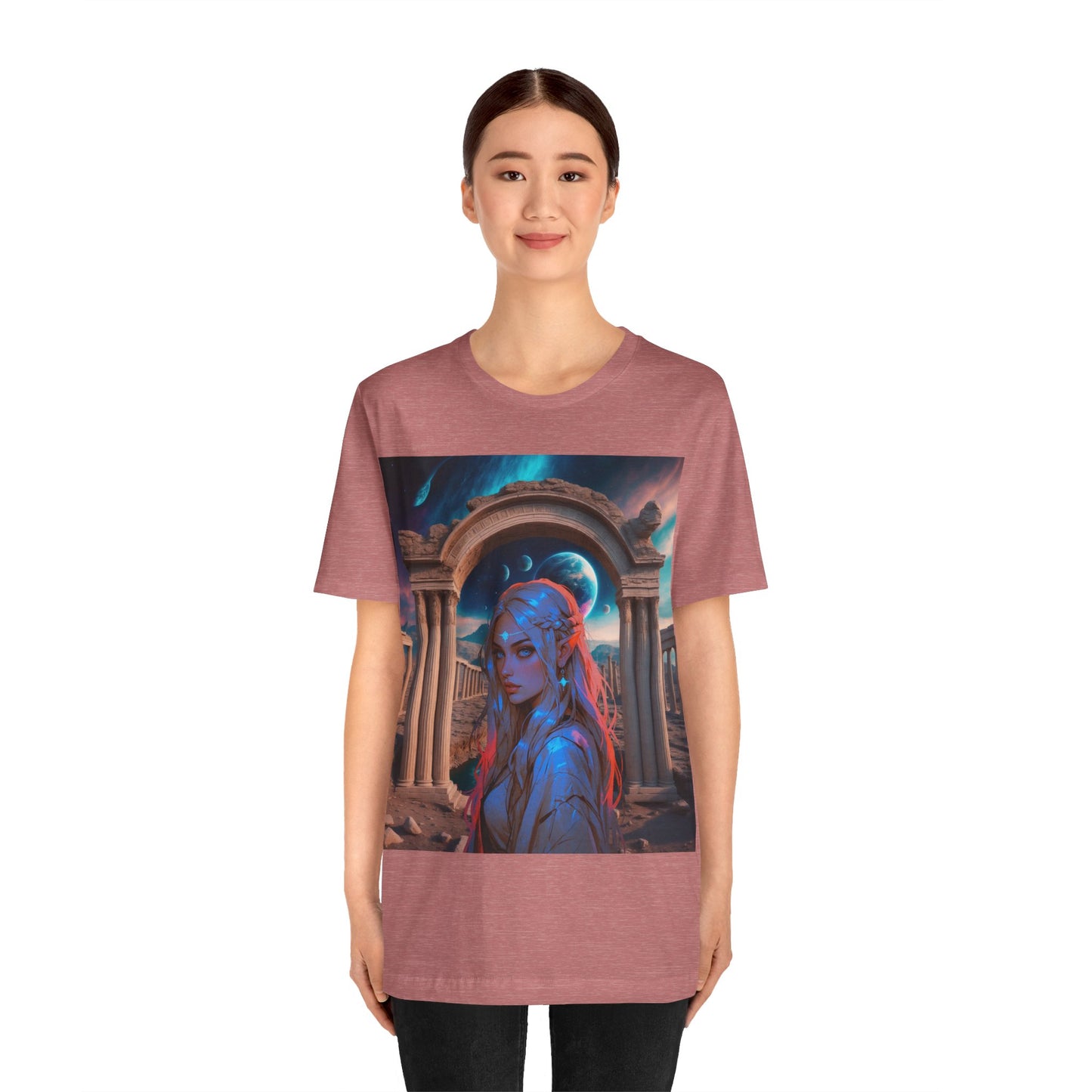 The Guardian of Likir Tor | HD Graphic | Fantasy | Elf | Unisex | Men's | Women's | Tee | T-Shirt