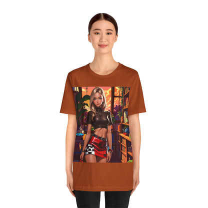 The Golden Hour | Anime | Mini Skirt | Pretty Girl | Unisex | Men's | Women's | Tee | T-Shirt