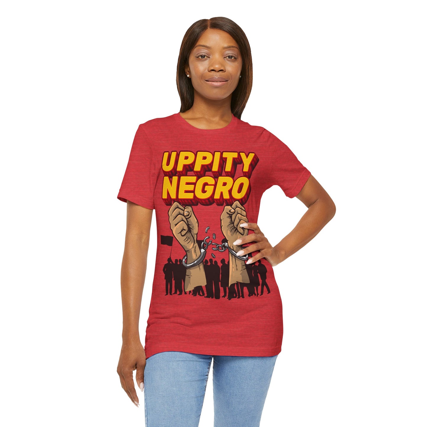 Uppity Negro | Black Empowerment | BLM | Black Power | Pro-Black | Revolutionary | Unisex | Men's | Women's | Tee | T-Shirt