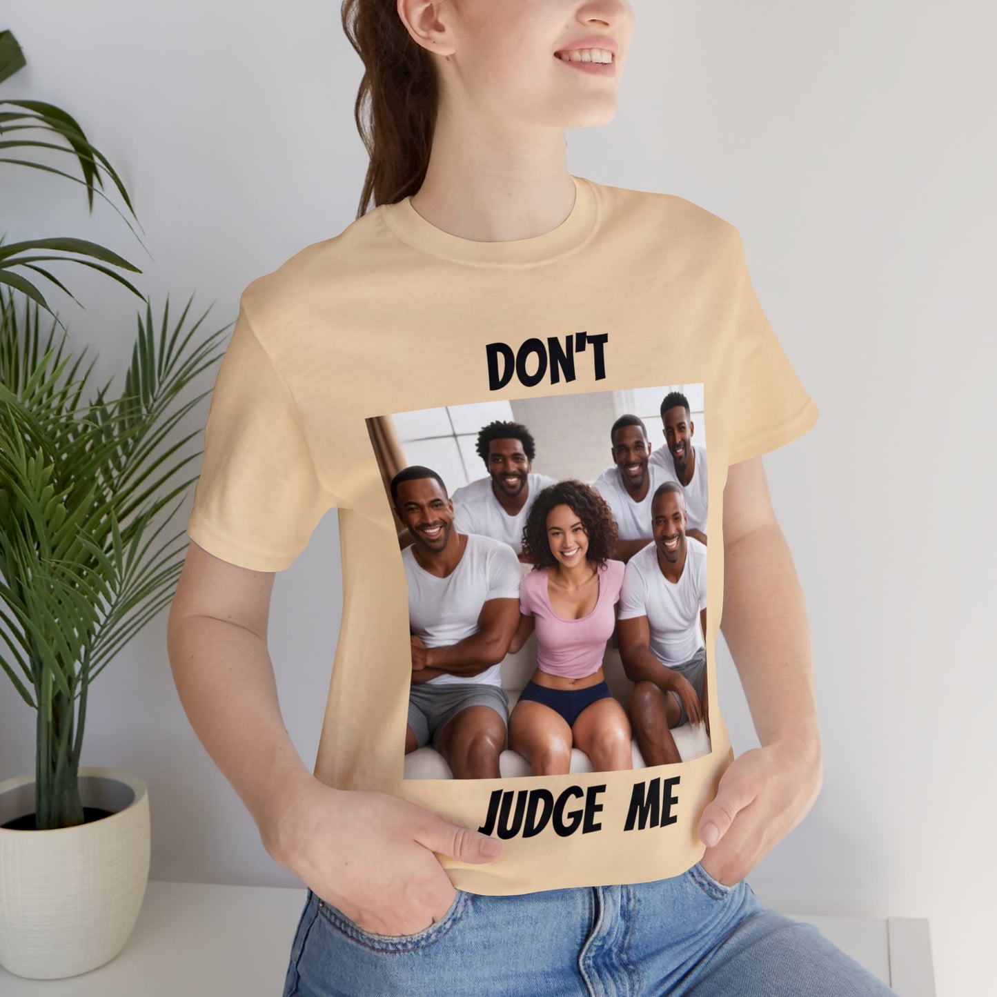 Don't Judge Me | Funny | Joke | QOS | Pineapple People | Novelty Gift | Unisex | Men's | Women's | Tee | T-Shirt