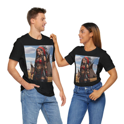 Native Love | HD Graphic | Indigenous American | Beautiful Woman | Unisex | Men's | Women's | Tee | T-Shirt