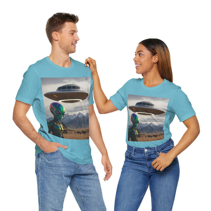 Believe! | HD Graphic | Alien | UFO | Close Encounter Of The First Kind | Spaceship | Unisex | Men's | Women's | Tee | T-Shirt