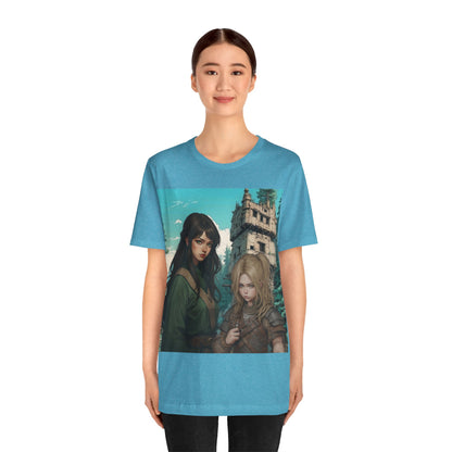 The Fallen Harbor | HD Graphic | Fantasy | Dungeons and Dragons | Unisex | Men's | Women's | Tee | T-Shirt