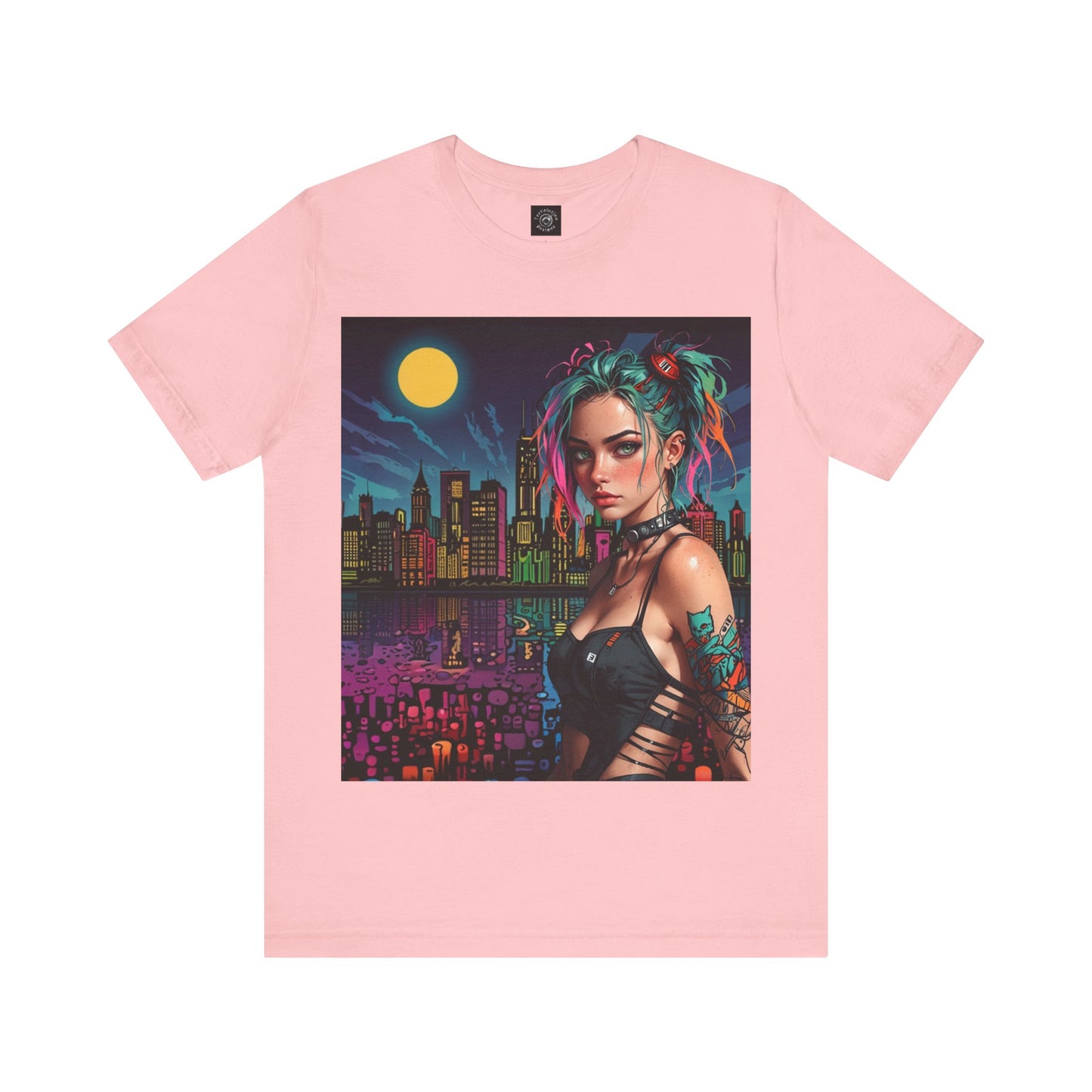 Cyberpunk Princess | Pastel | Cyberpunk | Unisex | Men's | Women's | Tee | T-Shirt