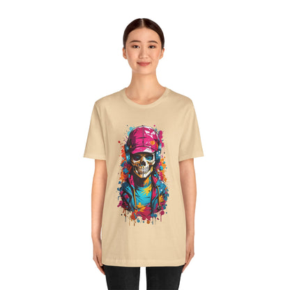 Colorful Skull | Gamer | Music | Intense | Unisex | Men's | Women's | Tee | T-Shirt