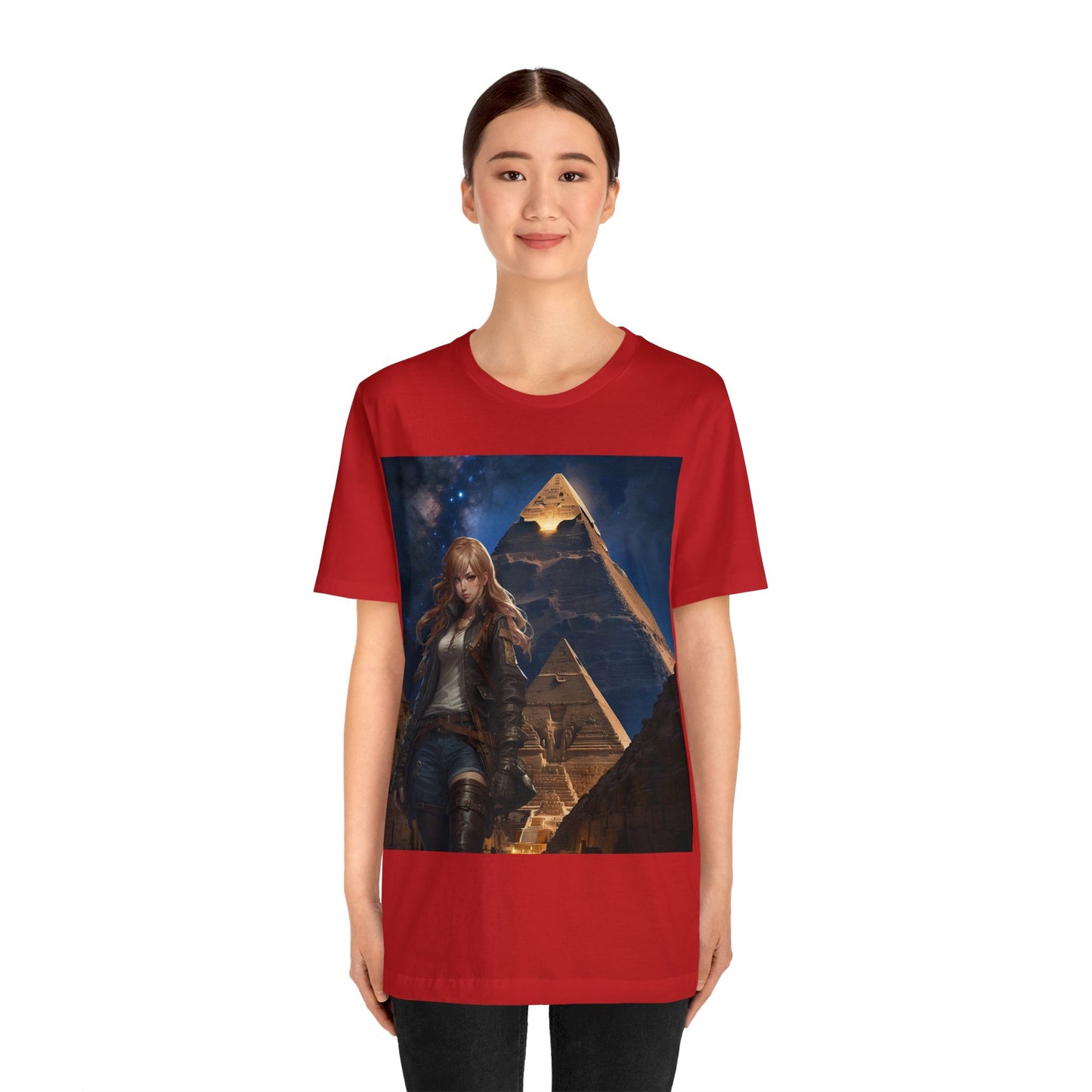 Tomb Raider Too | HD Graphic | Pyramids | Unisex | Men's | Women's | Tee | T-Shirt