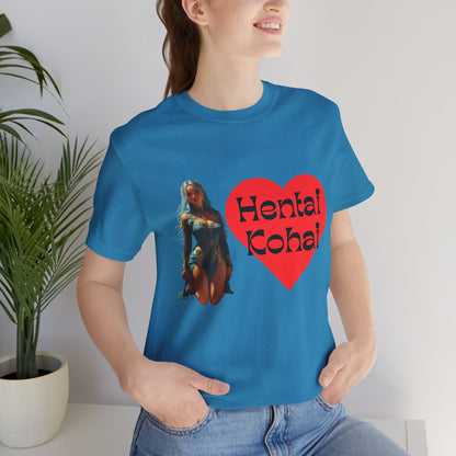 Hentai Kohai | Anime | CGI | Gamer | Fantasy Girl | Geek Gift | Unisex | Men's | Women's | Tee | T-Shirt