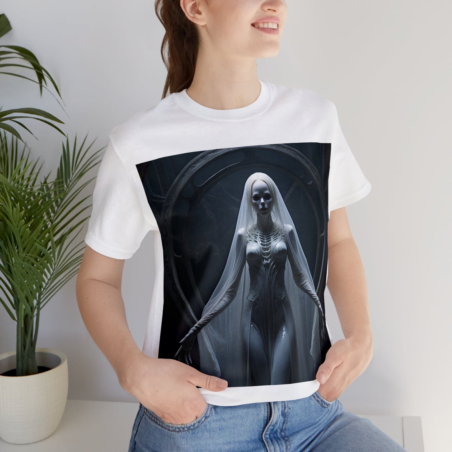 The Wraith | Creepy | HD Graphic | Horrorcore | Goth |  Unisex | Men's | Women's | Tee | T-Shirt