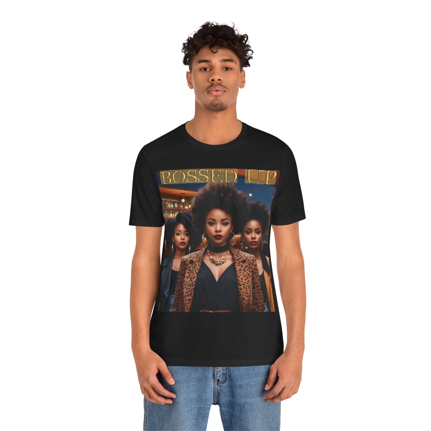 Bossed Up | HD Graphic | Black Girl Magic | Black Empowerment | Female Empowerment | Unisex | Men's | Women's | Tee | T-Shirt