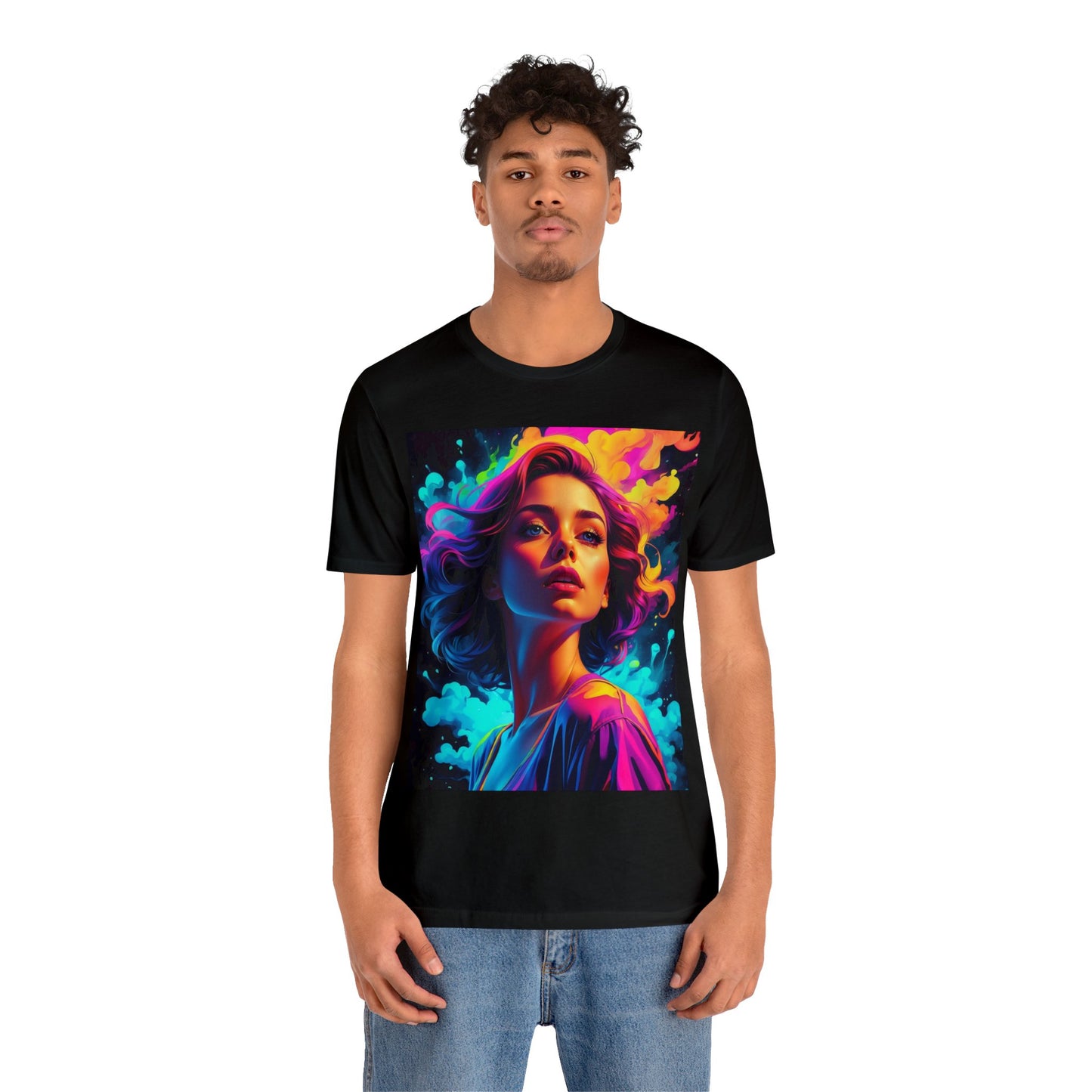 Holi Girl | HD Graphics | Festival of Colors | Vibrant | Coquette | Unisex | Men's | Women's | Tee | T-Shirt