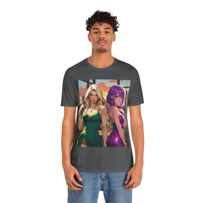 Girls Just Wanna Have Fun | HD Graphic | Party Girls | Anime | Unisex | Men's | Women's | Tee | T-Shirt