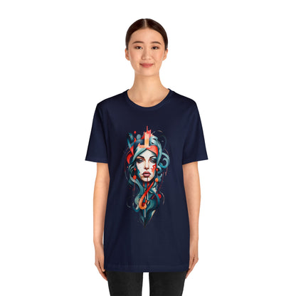 Abstract Woman's Face | HD Graphic | Classic Style | Men's | Women's | Tee | T-Shirt