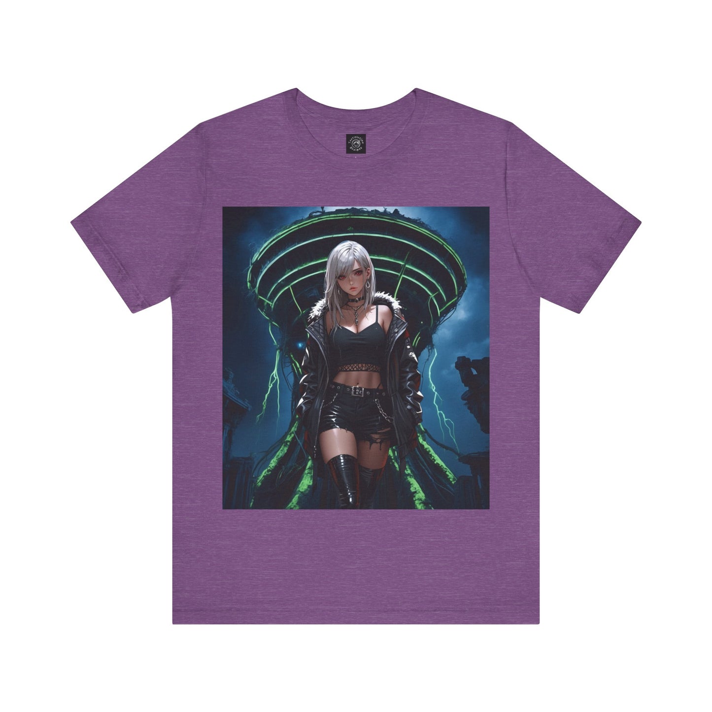 Kenzie | HD Graphic | Anime | Sci-Fi | Fantasy | Pretty Girl | Unisex | Men's | Women's | Tee | T-Shirt