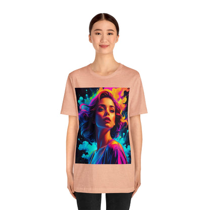 Holi Girl | HD Graphics | Festival of Colors | Vibrant | Coquette | Unisex | Men's | Women's | Tee | T-Shirt