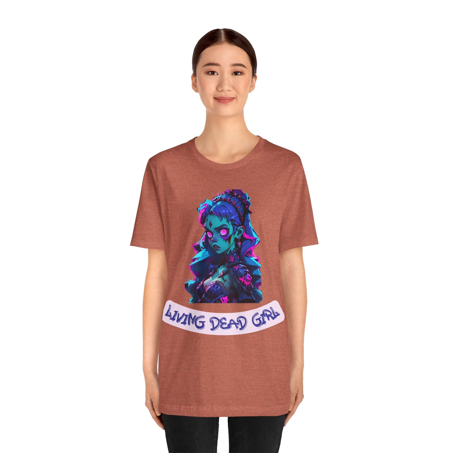 Living Dead Girl | Zombie | Cute | Undead | Unisex | Men's | Women's | Tee | T-Shirt