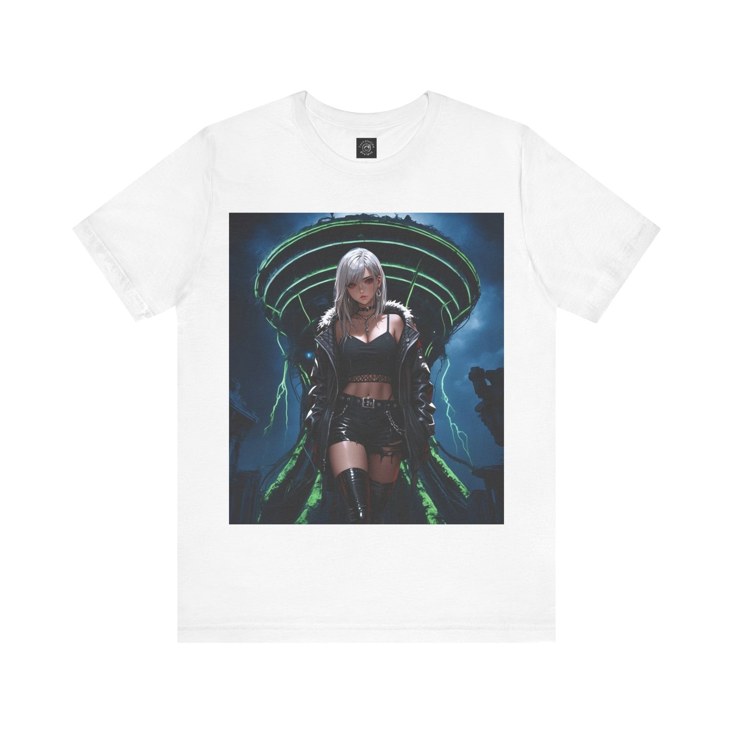 Kenzie | HD Graphic | Anime | Sci-Fi | Fantasy | Pretty Girl | Unisex | Men's | Women's | Tee | T-Shirt