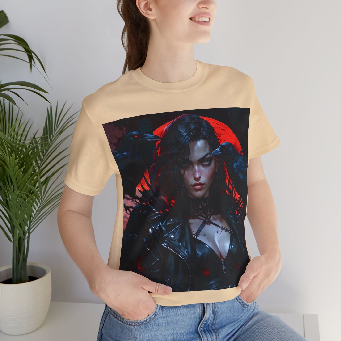 Melancholy | HD Graphic | Dark Art | A Murder Of Crows | Goth | Unisex | Men's | Women's | Tee | T-Shirt