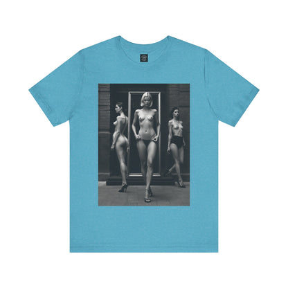 Black And White Beauties | Photorealism | Art | Nudes| Models | Fashion | HD Graphics | Unisex | Men's | Women's | Tee | T-Shirt