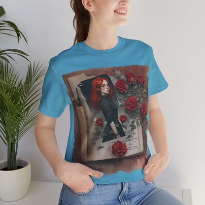 A Rose By Any Other Name | HD Graphic | Watercolor Style | Unisex | Men's | Women's | Tee | T-Shirt