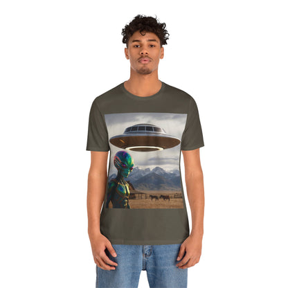 Believe! | HD Graphic | Alien | UFO | Close Encounter Of The First Kind | Spaceship | Unisex | Men's | Women's | Tee | T-Shirt