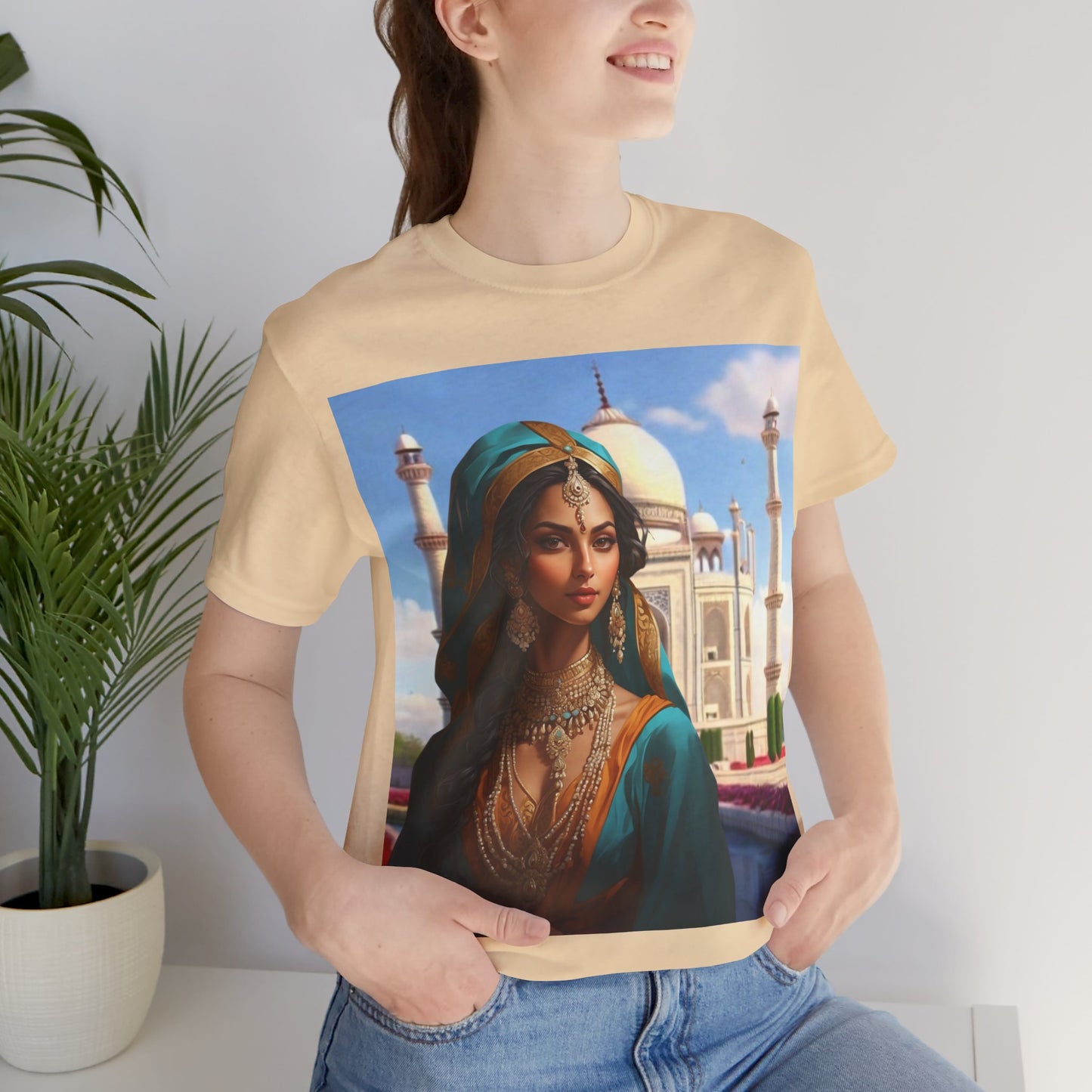 Shuddh Saundary | Taj Mahal | Pure Beauty | HD Graphic | Unisex | Men's | Women's | Tee | T-Shirt