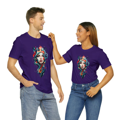 Abstract Woman's Face | HD Graphic | Classic Style | Men's | Women's | Tee | T-Shirt