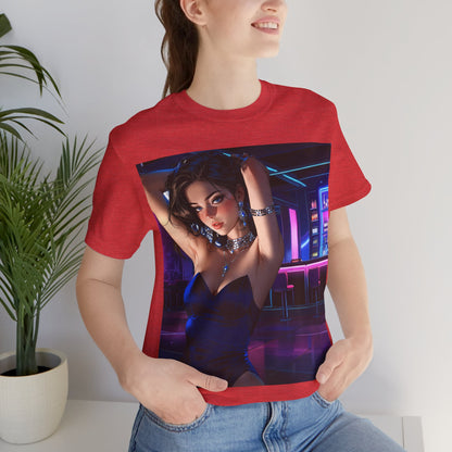 Before The Storm | HD Graphic | Anime | Waitress | Neon Colors | Unisex | Men's | Women's | Tee | T-Shirt