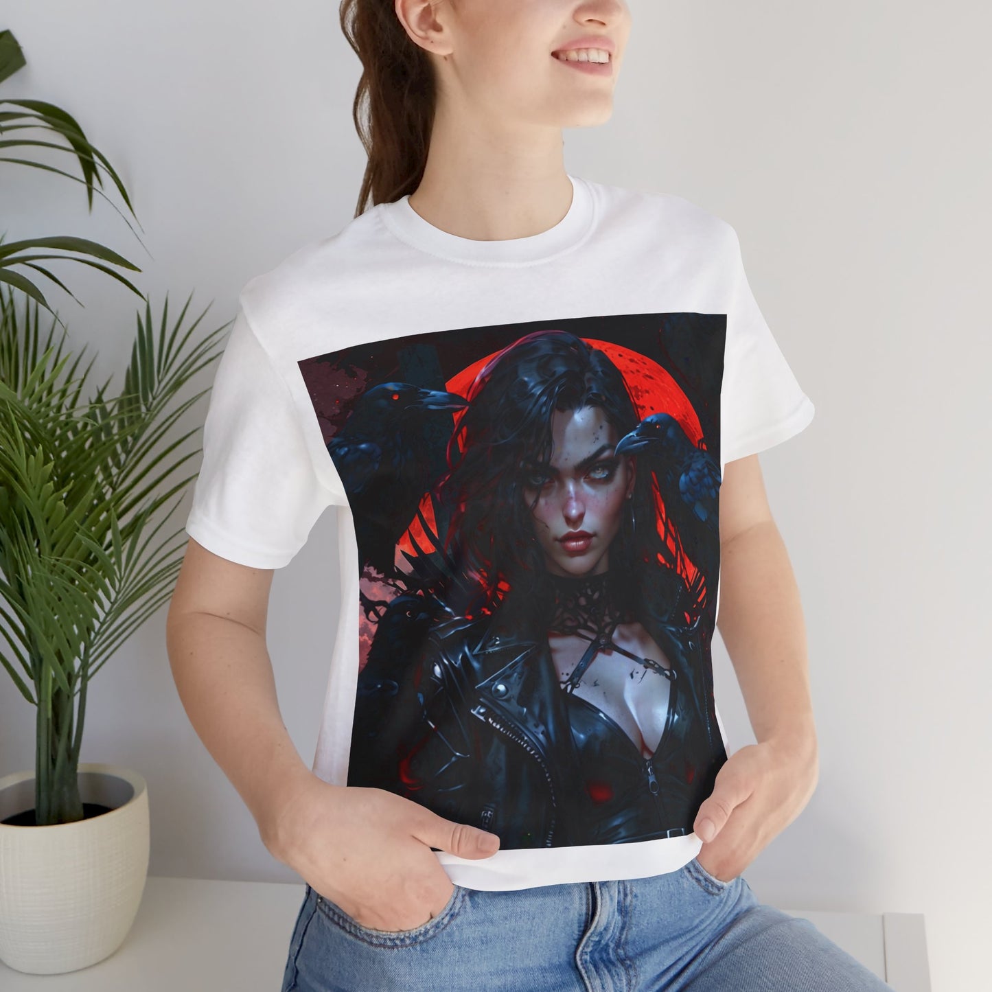 Melancholy | HD Graphic | Dark Art | A Murder Of Crows | Goth | Unisex | Men's | Women's | Tee | T-Shirt