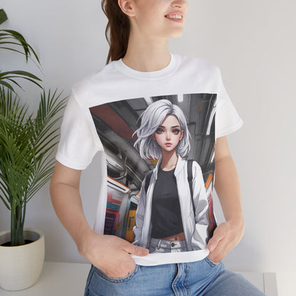 Subway Service | HD Graphic | Anime | Pretty Girl | Unisex | Men's | Women's | Tee | T-Shirt