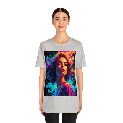 Holi Girl | HD Graphics | Festival of Colors | Vibrant | Coquette | Unisex | Men's | Women's | Tee | T-Shirt