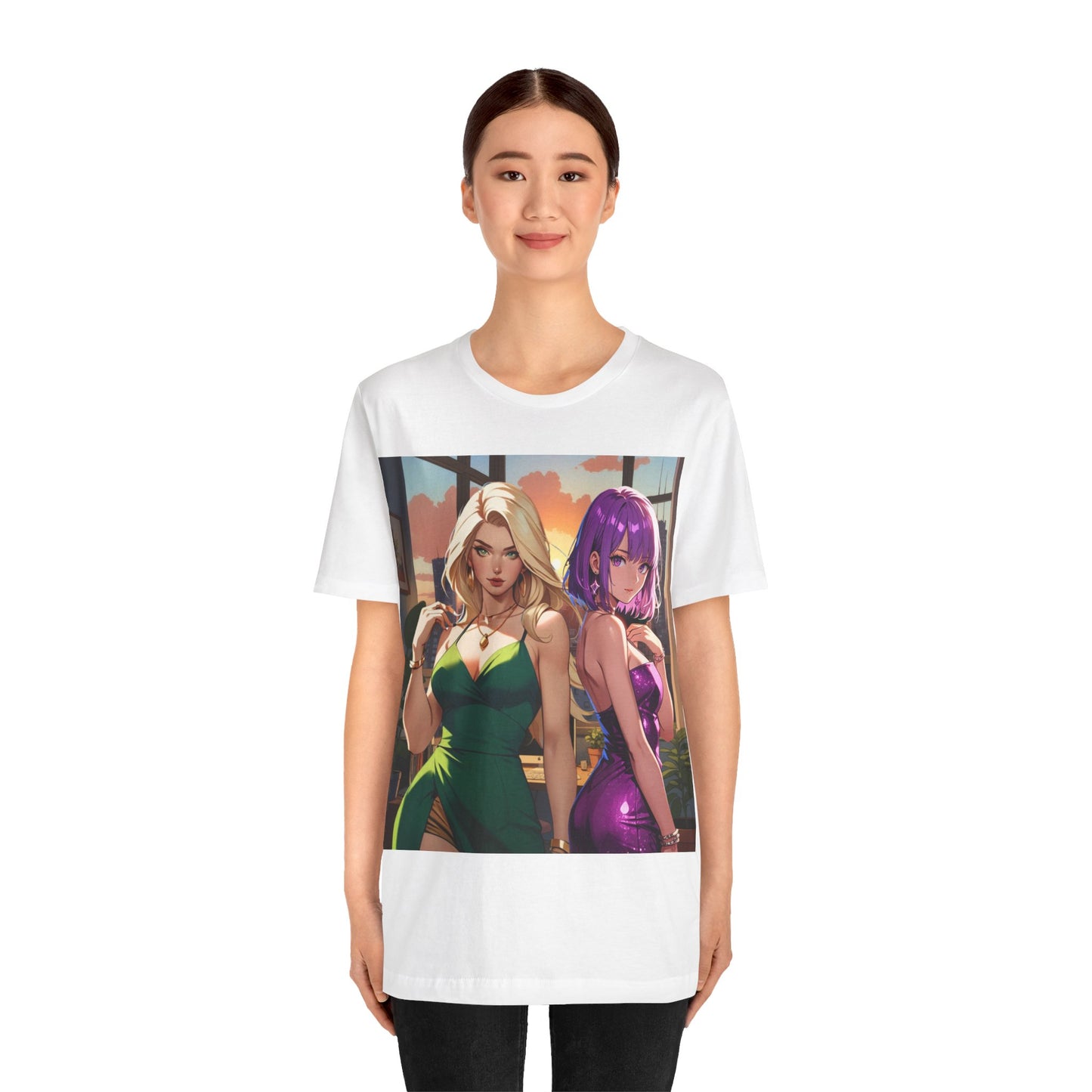 Girls Just Wanna Have Fun | HD Graphic | Party Girls | Anime | Unisex | Men's | Women's | Tee | T-Shirt