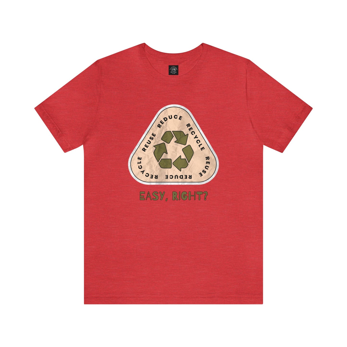 Recycle Tee | Enviormentalist Gift | Earth Day | Save The Planet | Conservationist | Mother Earth | Unisex | Men's | Women's | Tee | T-Shirt