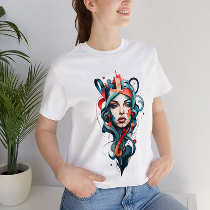 Abstract Woman's Face | HD Graphic | Classic Style | Men's | Women's | Tee | T-Shirt