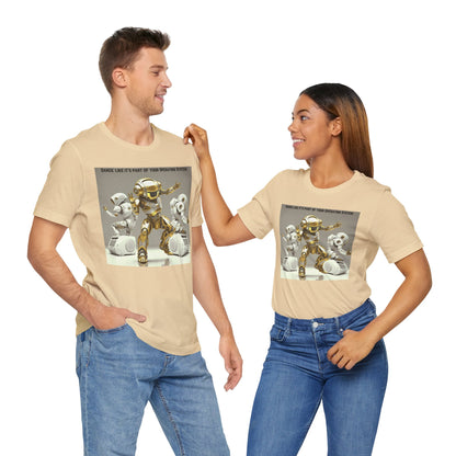 Dancing Robot | Tee | Party Gift | Rave | Techno | House Music | Hip Hop | Fun | Unisex | Men's | Women's | HD Graphics | All Ages | Cool | T-Shirt