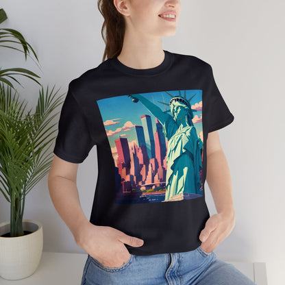 Statue of Liberty | Lady Liberty | Patriotic Gift | New York City | Independence Day | July 4th | USA | Freedom | Unisex | Men's | Women's | Tee | T-Shirt