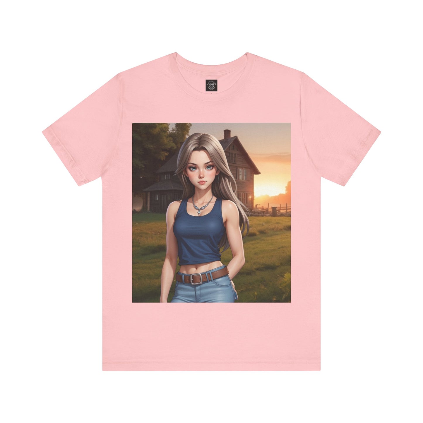 Country Girl | HD Graphic | Pretty Girl | Unisex | Men's | Women's | Tee | T-Shirt