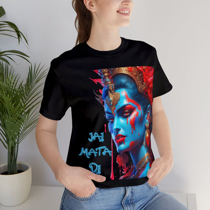 Maa Kali Tee | Jai Mata Di | Hindu Gift | The Black Mother | Spiritual | Unisex | Men's | Women's | Goddess | Victory To The | Mother Goddess | T-Shirt