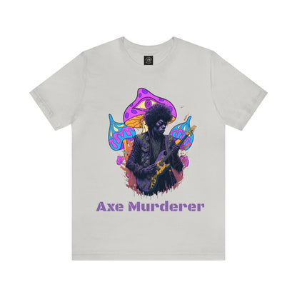 Axe Murderer | Guitar Hero | Psychedelic | Mushroom | Trippy | Unisex | Men's | Women's | Tee | T-Shirt