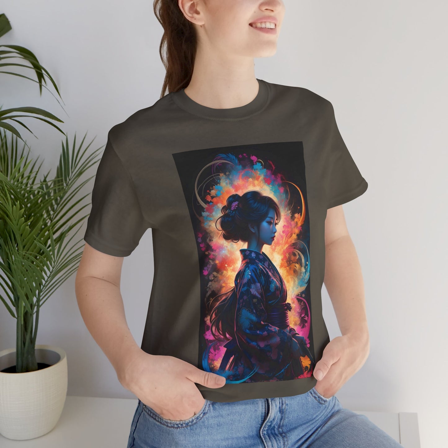 Gangster Geisha | Anime | HD Graphic | Trendy | Artwork |  Unisex | Men's | Women's | Tee | T-Shirt