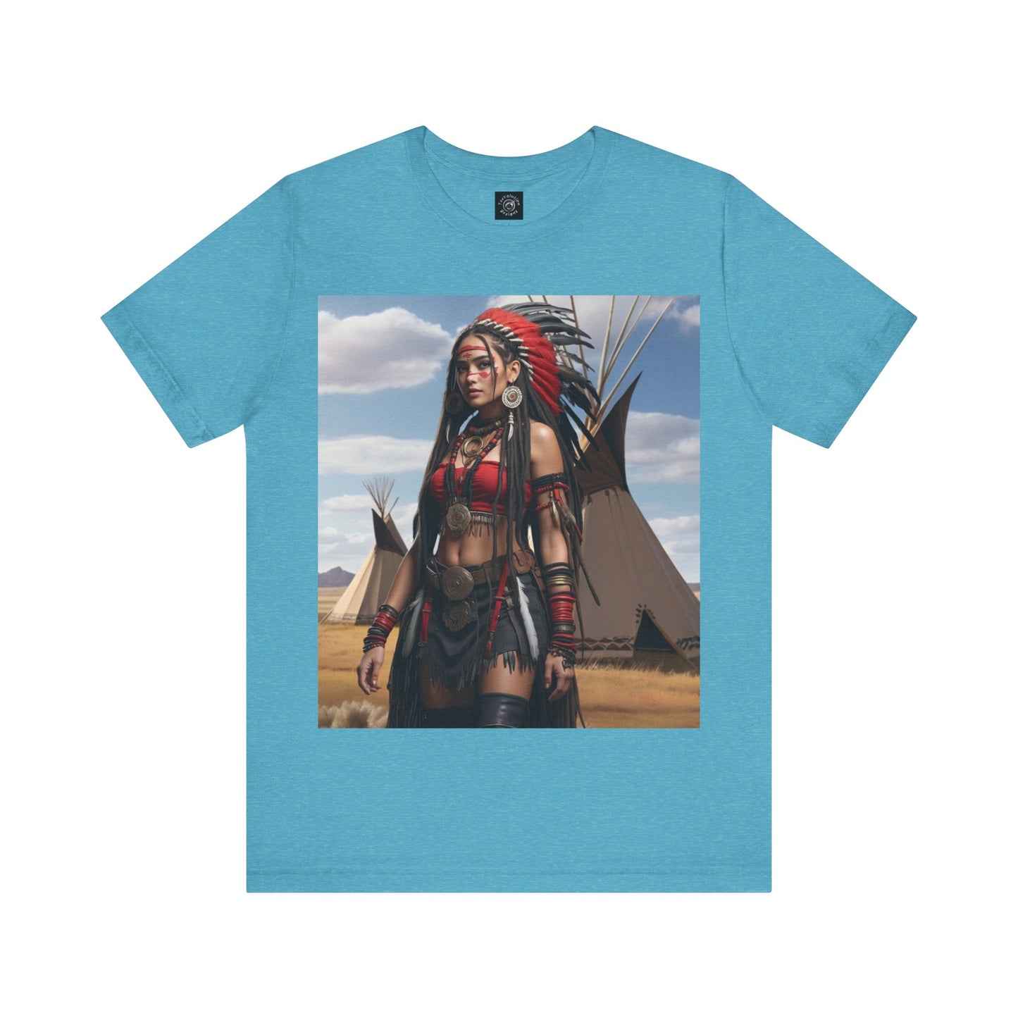 Native Love | HD Graphic | Indigenous American | Beautiful Woman | Unisex | Men's | Women's | Tee | T-Shirt