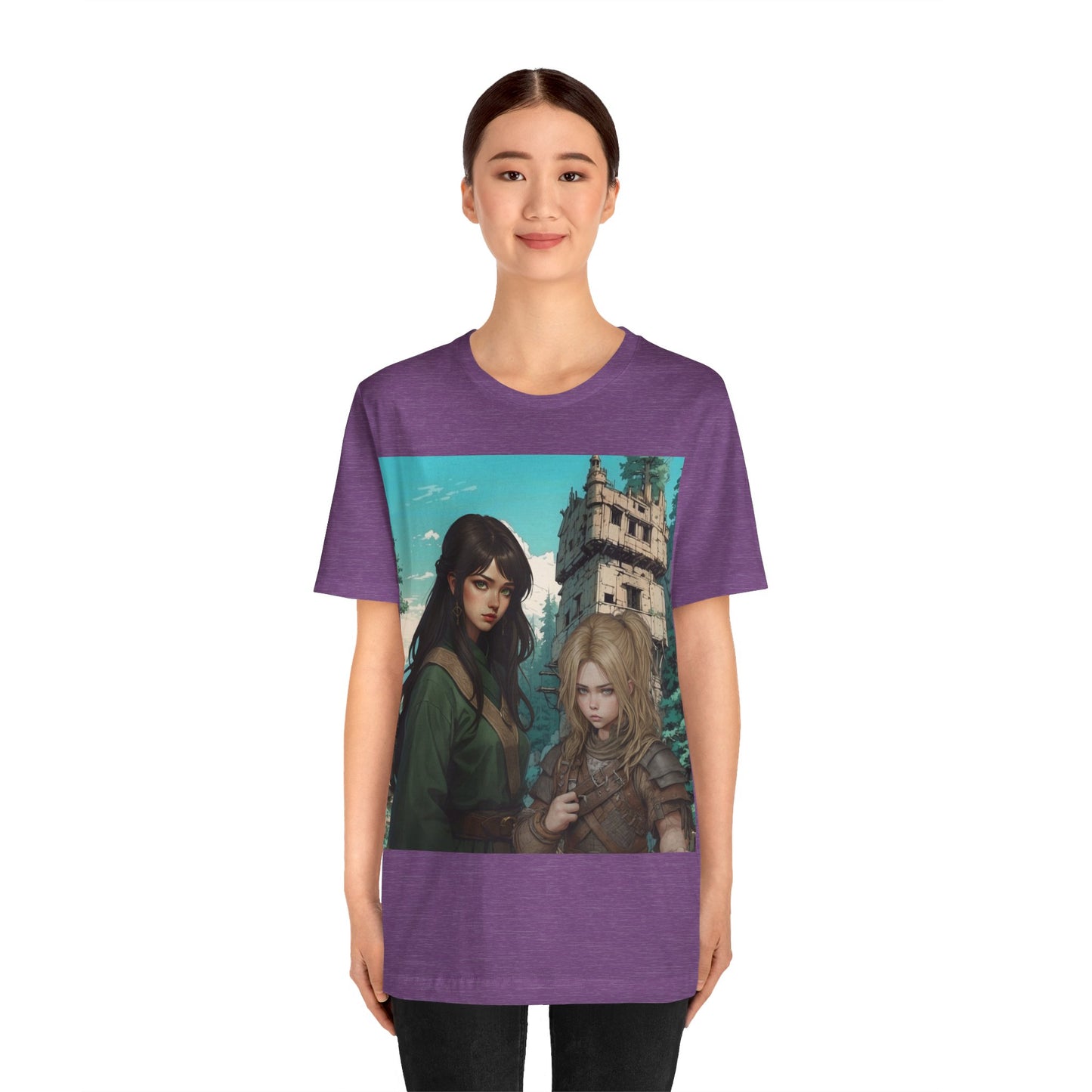 The Fallen Harbor | HD Graphic | Fantasy | Dungeons and Dragons | Unisex | Men's | Women's | Tee | T-Shirt