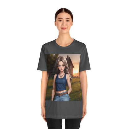 Country Girl | HD Graphic | Pretty Girl | Unisex | Men's | Women's | Tee | T-Shirt