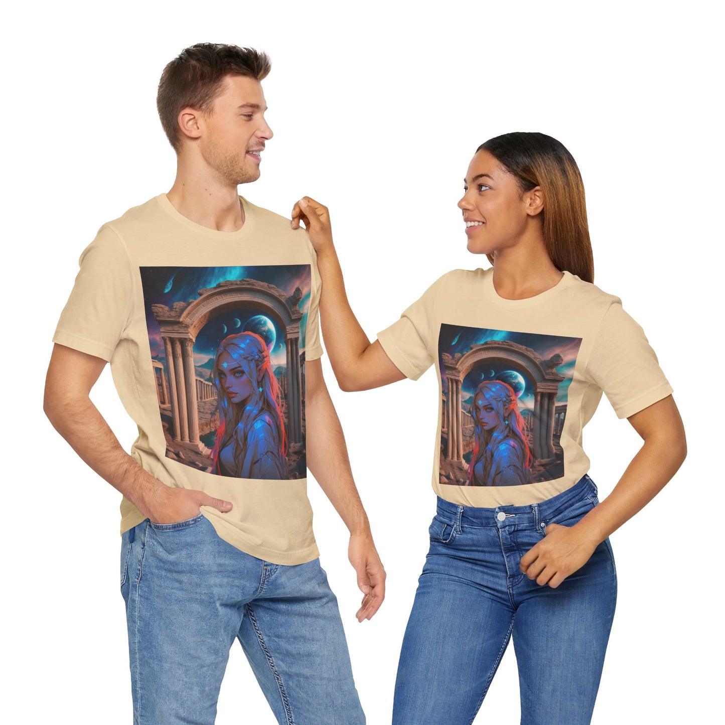 The Guardian of Likir Tor | HD Graphic | Fantasy | Elf | Unisex | Men's | Women's | Tee | T-Shirt