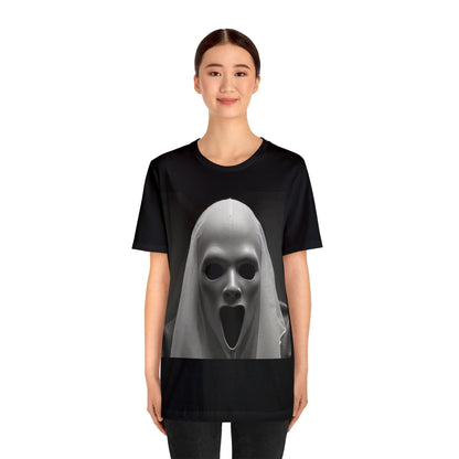 Death Mask | Creepy | HD Graphic | Horrorcore | Goth |  Unisex | Men's | Women's | Tee | T-Shirt