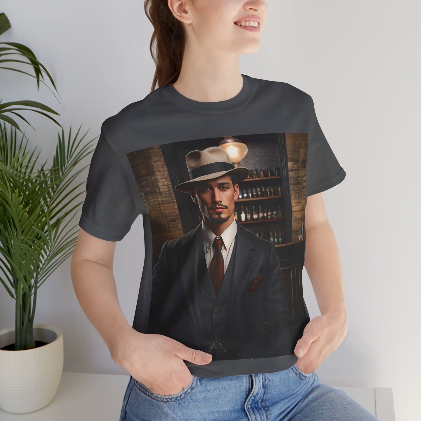 Gangster Is As Gangster Does | HD Graphic | Prohibition | Speakeasy | Unisex | Men's | Women's | Tee | T-Shirt