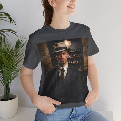 Gangster Is As Gangster Does | HD Graphic | Prohibition | Speakeasy | Unisex | Men's | Women's | Tee | T-Shirt